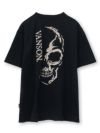 【VANSON】“スカル＆クロスボーン”総刺繍Tシャツ〔別注〕