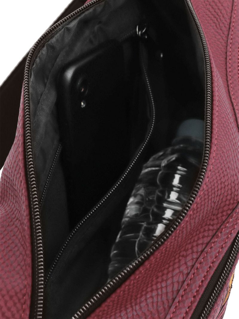 【雅結】桜流水刺繍入り横型ボディバッグ