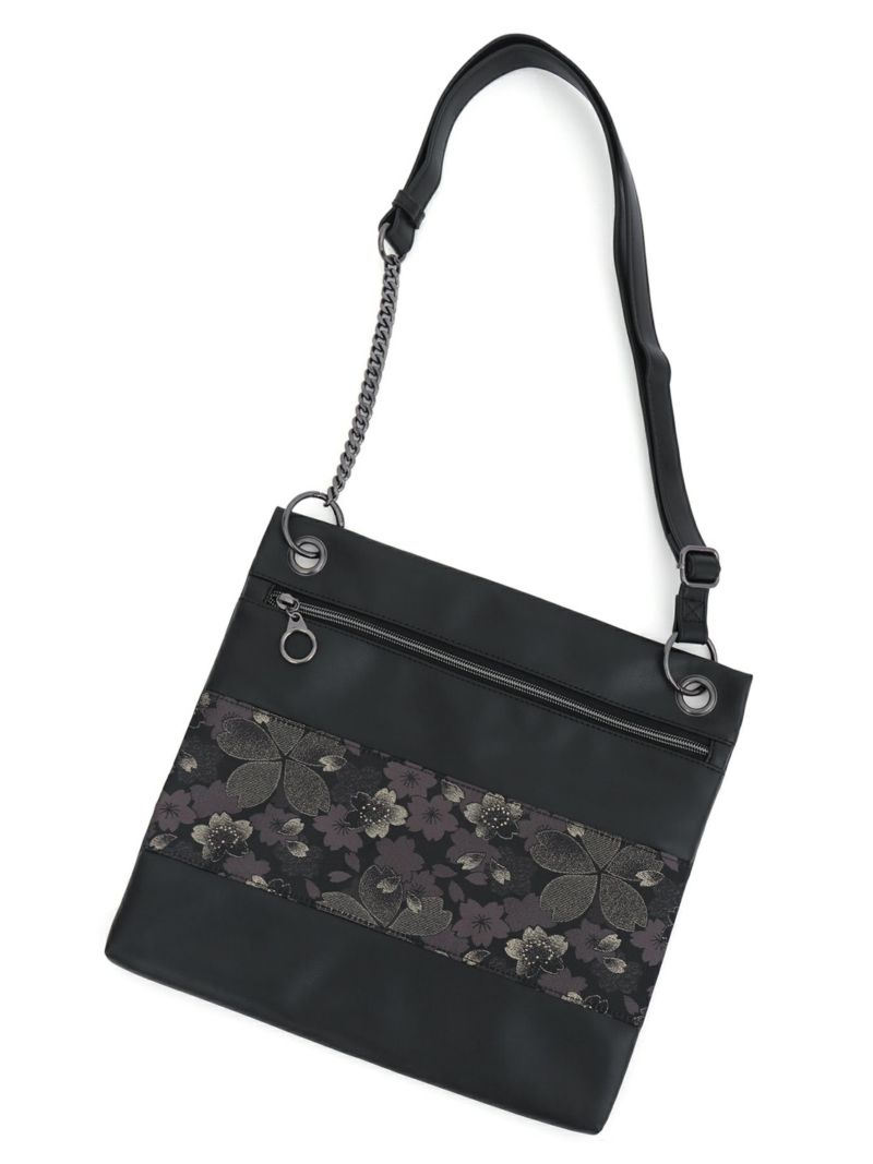 【雅結 -EN-】金襴切替 2WAYショルダーバッグ