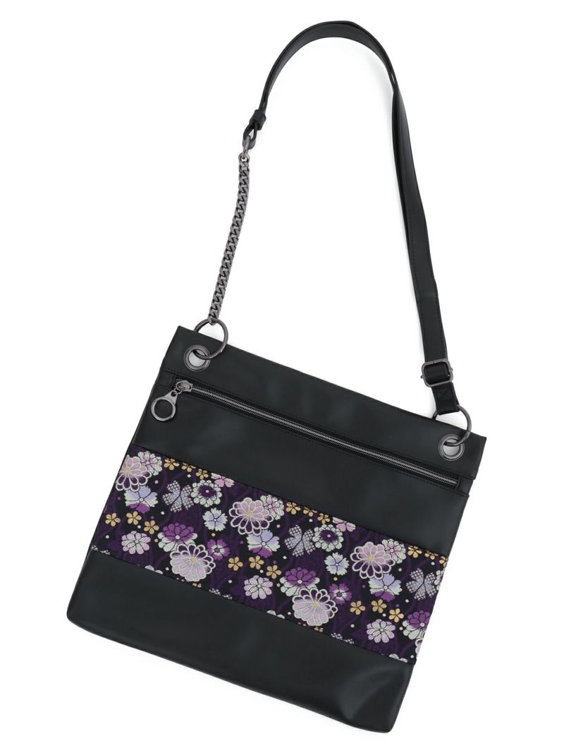 【雅結 -EN-】金襴切替 2WAYショルダーバッグ