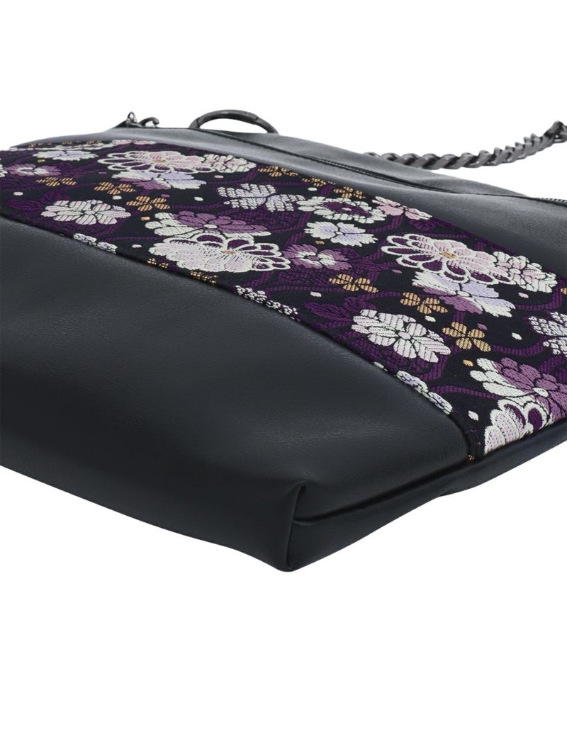 【雅結 -EN-】金襴切替 2WAYショルダーバッグ