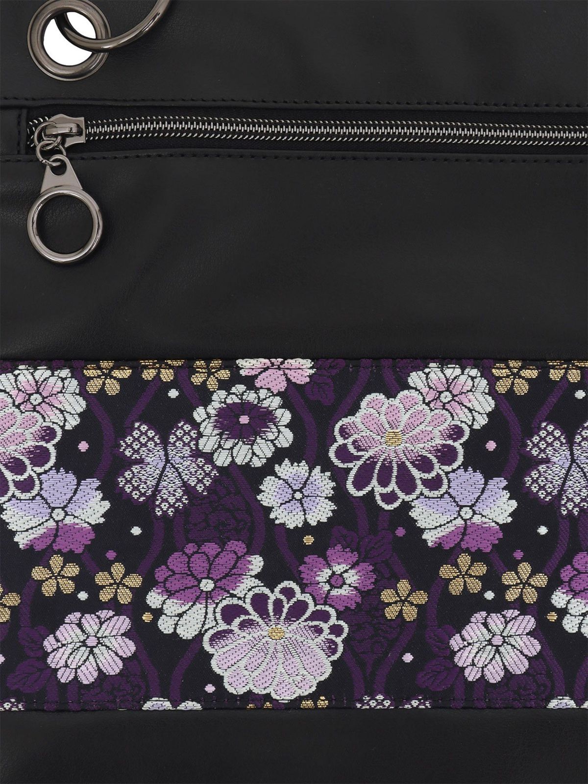 【雅結 -EN-】金襴切替 2WAYショルダーバッグ