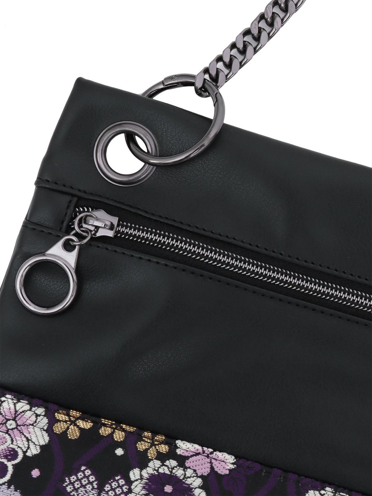 【雅結 -EN-】金襴切替 2WAYショルダーバッグ