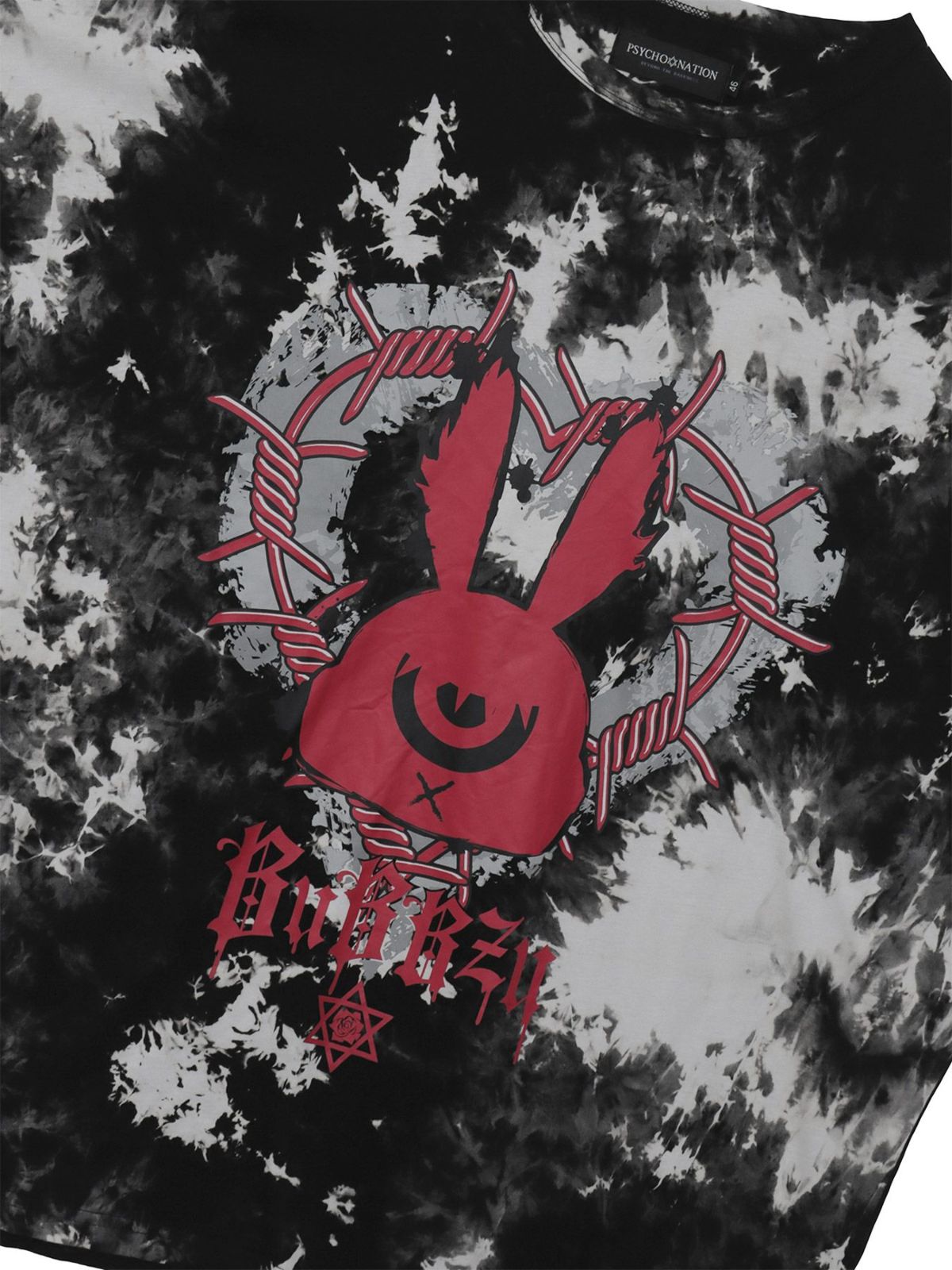 【BuBBzu×PSYCHO NATION】メッシュアンサンブルTシャツ