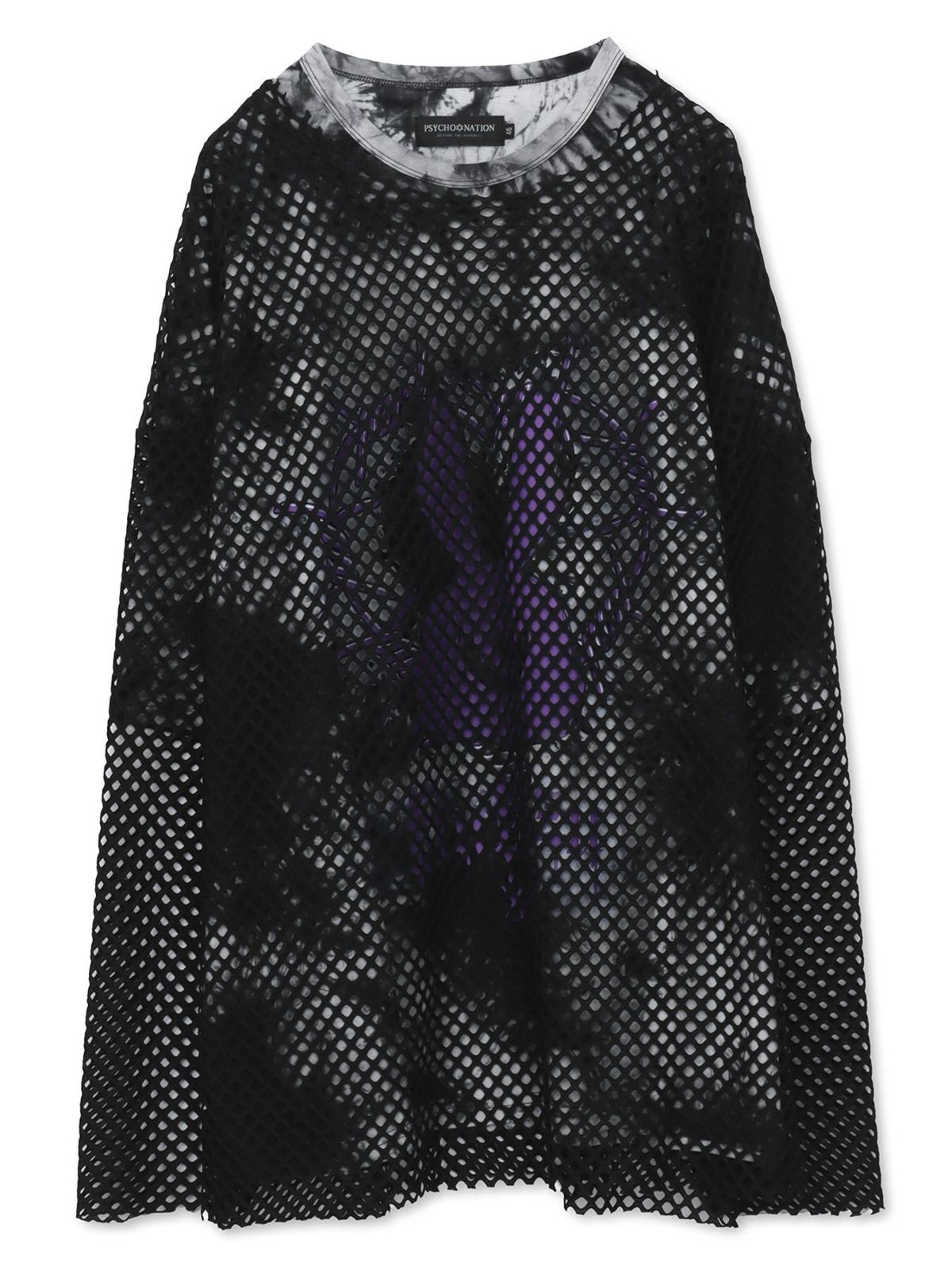 【BuBBzu×PSYCHO NATION】メッシュアンサンブルTシャツ
