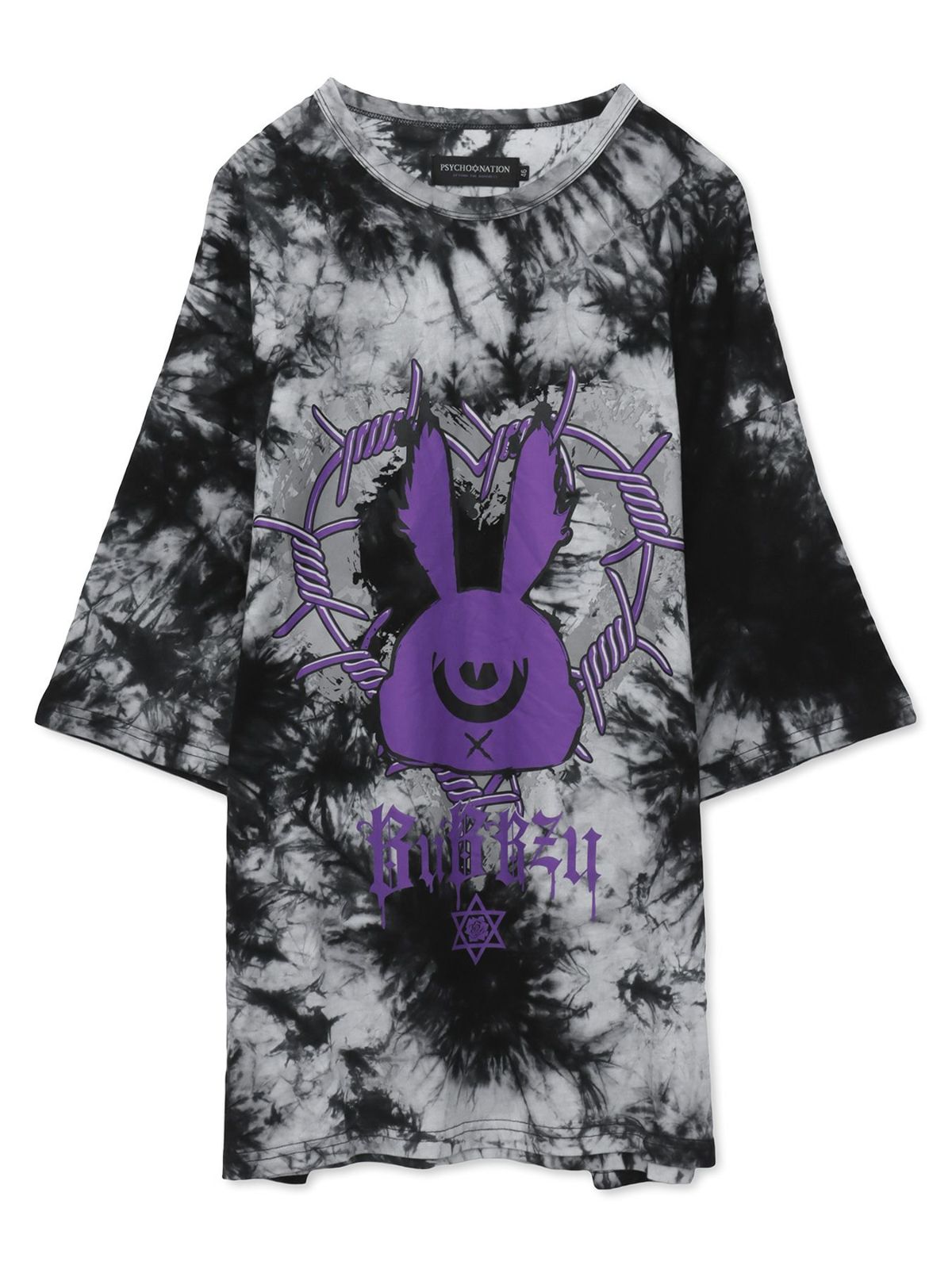 【BuBBzu×PSYCHO NATION】メッシュアンサンブルTシャツ