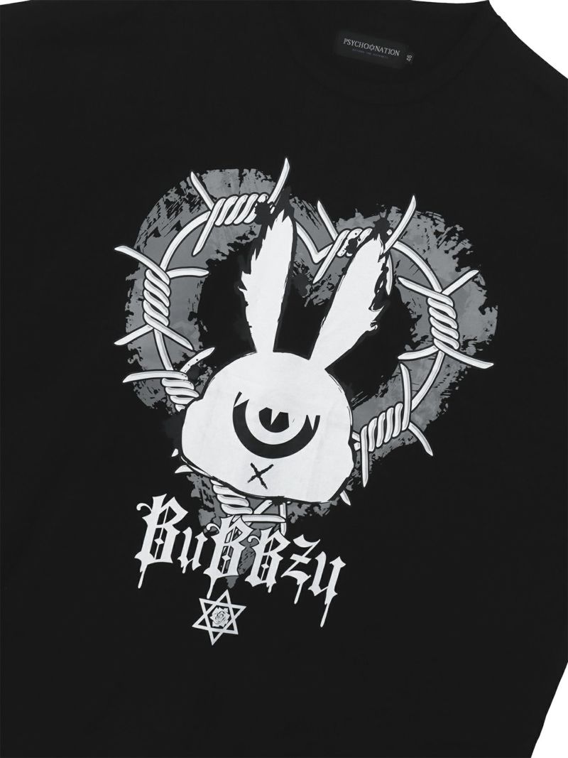 【BuBBzu×PSYCHO NATION】メッシュアンサンブルTシャツ