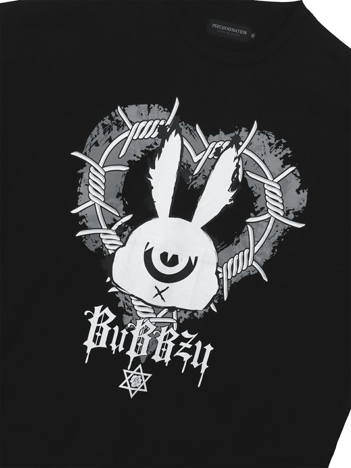 【BuBBzu×PSYCHO NATION】メッシュアンサンブルTシャツ