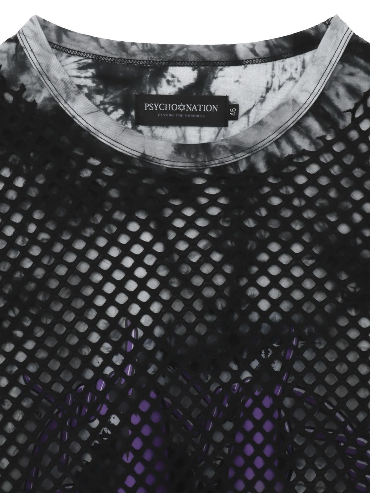 【BuBBzu×PSYCHO NATION】メッシュアンサンブルTシャツ