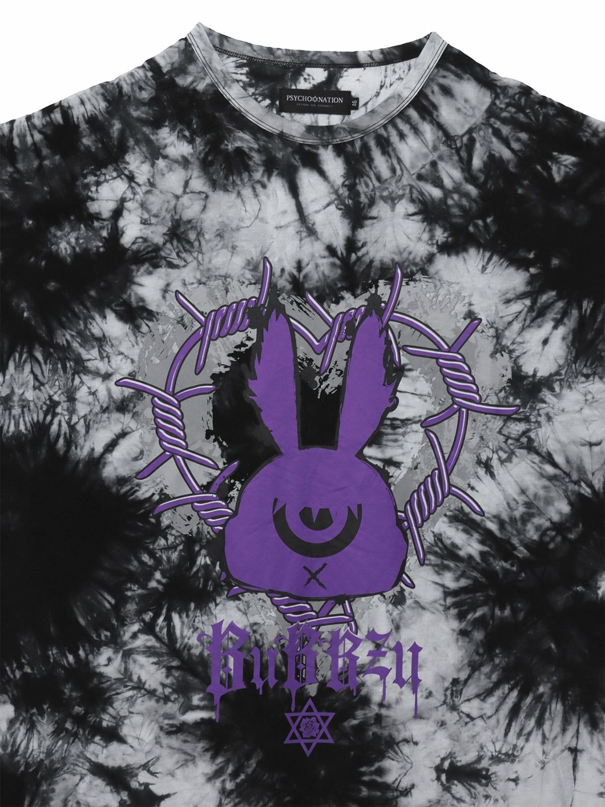 【BuBBzu×PSYCHO NATION】メッシュアンサンブルTシャツ