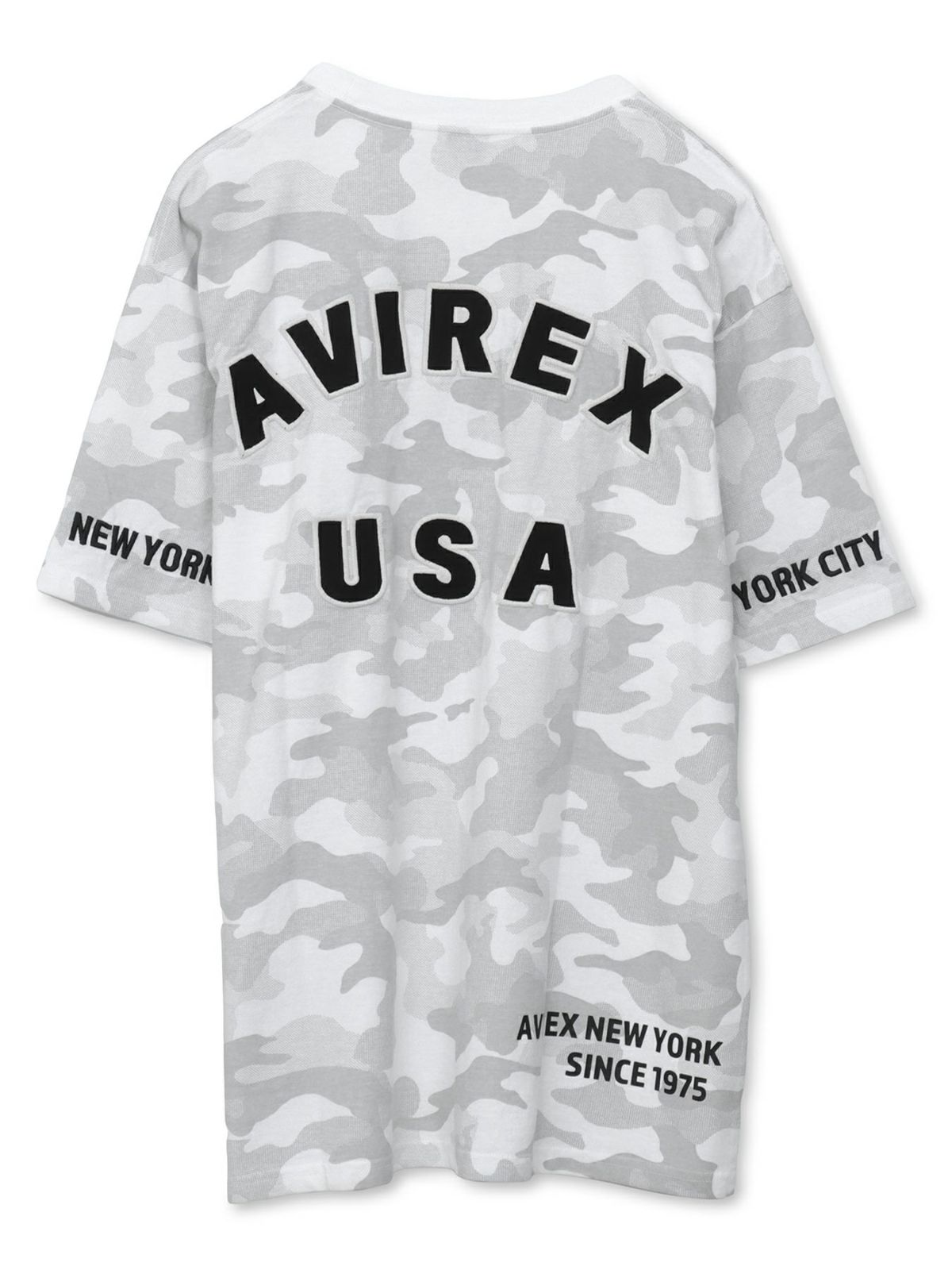 【AVIREX】EMBROIDERY LOGO T-SHIRT 〔LIMITED〕