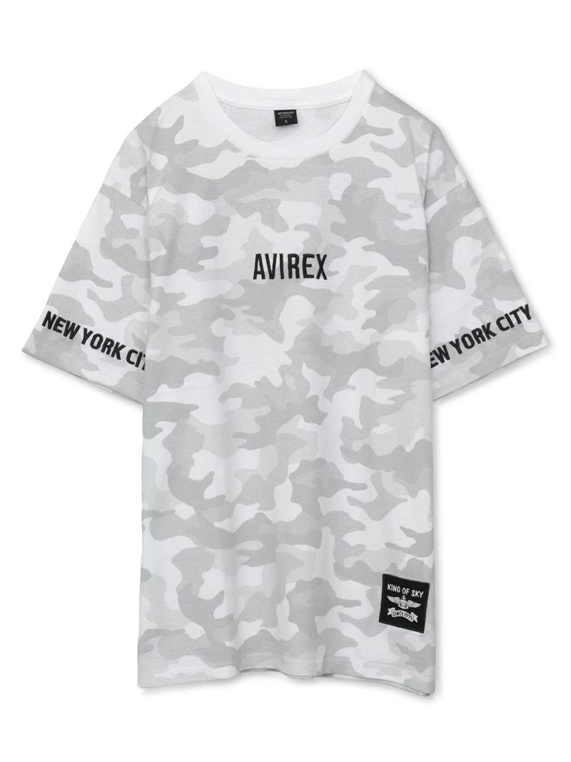 【AVIREX】EMBROIDERY LOGO T-SHIRT 〔LIMITED〕