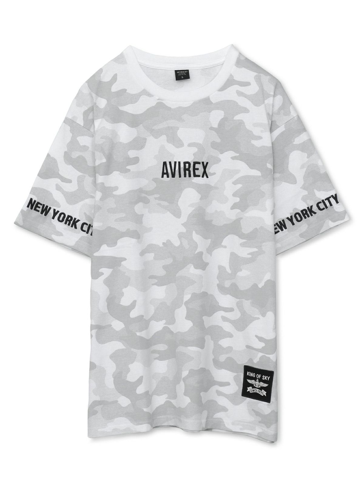 【AVIREX】EMBROIDERY LOGO T-SHIRT 〔LIMITED〕