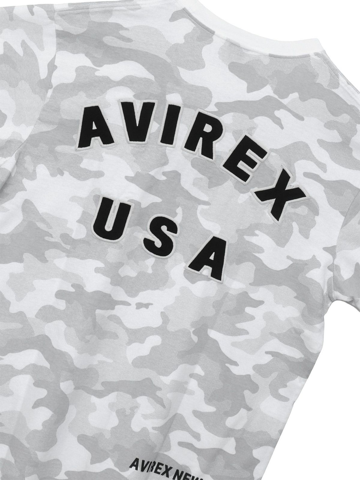 【AVIREX】EMBROIDERY LOGO T-SHIRT 〔LIMITED〕