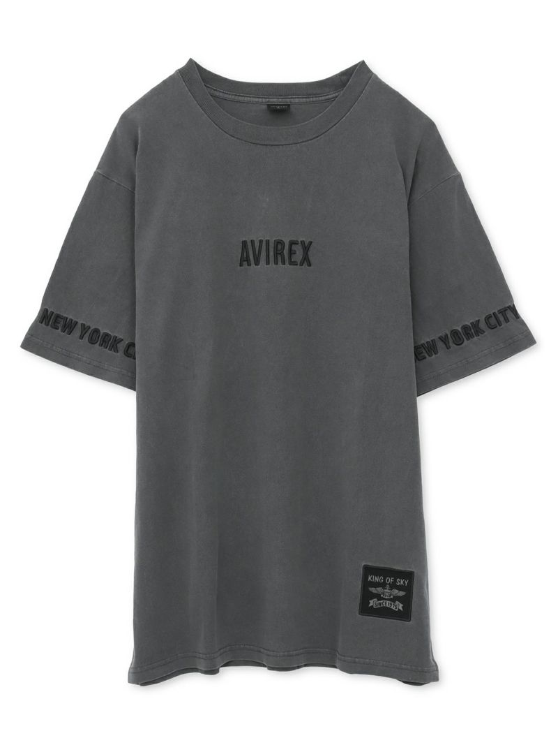 【AVIREX】EMBROIDERY LOGO T-SHIRT 〔LIMITED〕