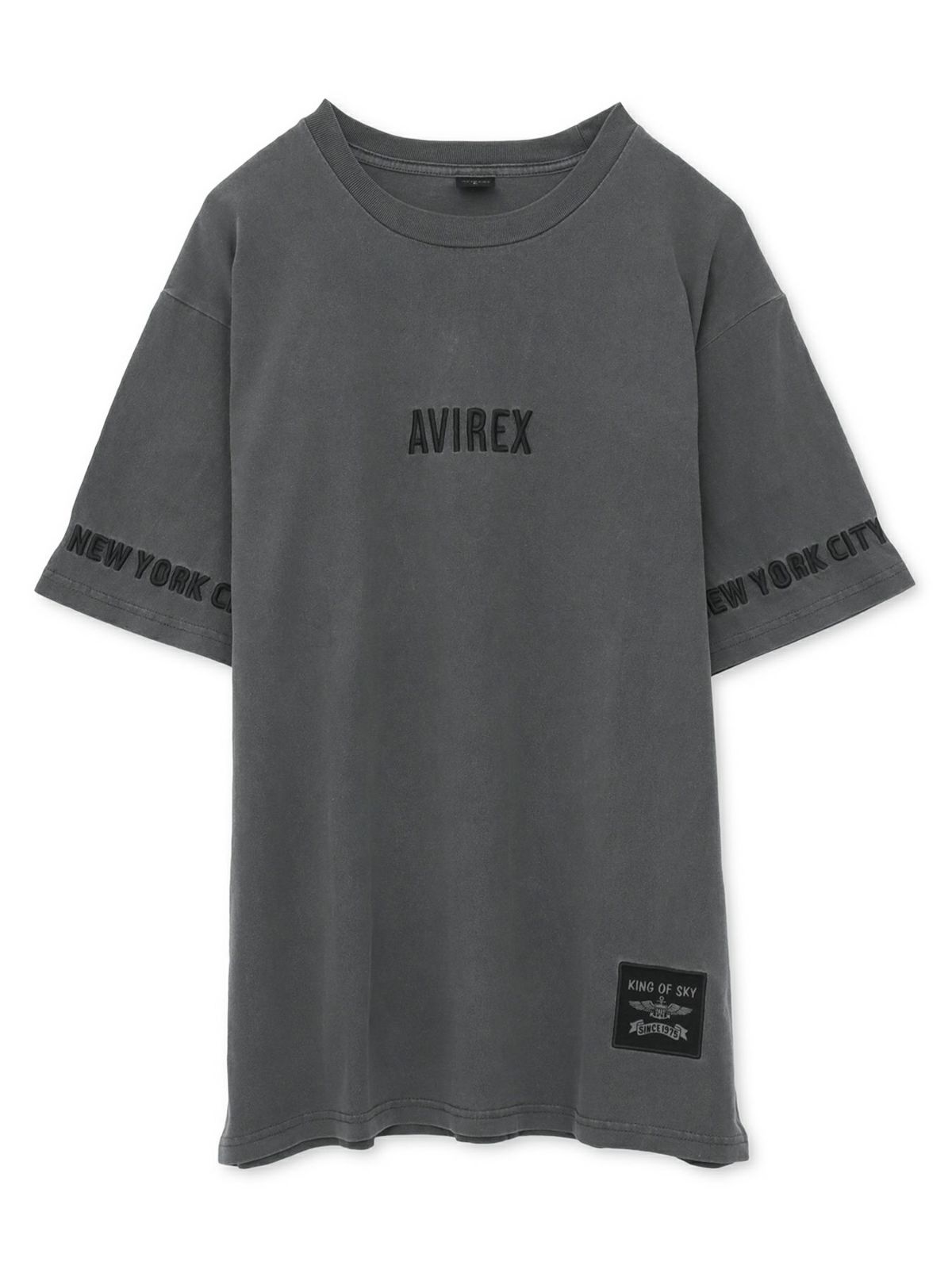 【AVIREX】EMBROIDERY LOGO T-SHIRT 〔LIMITED〕