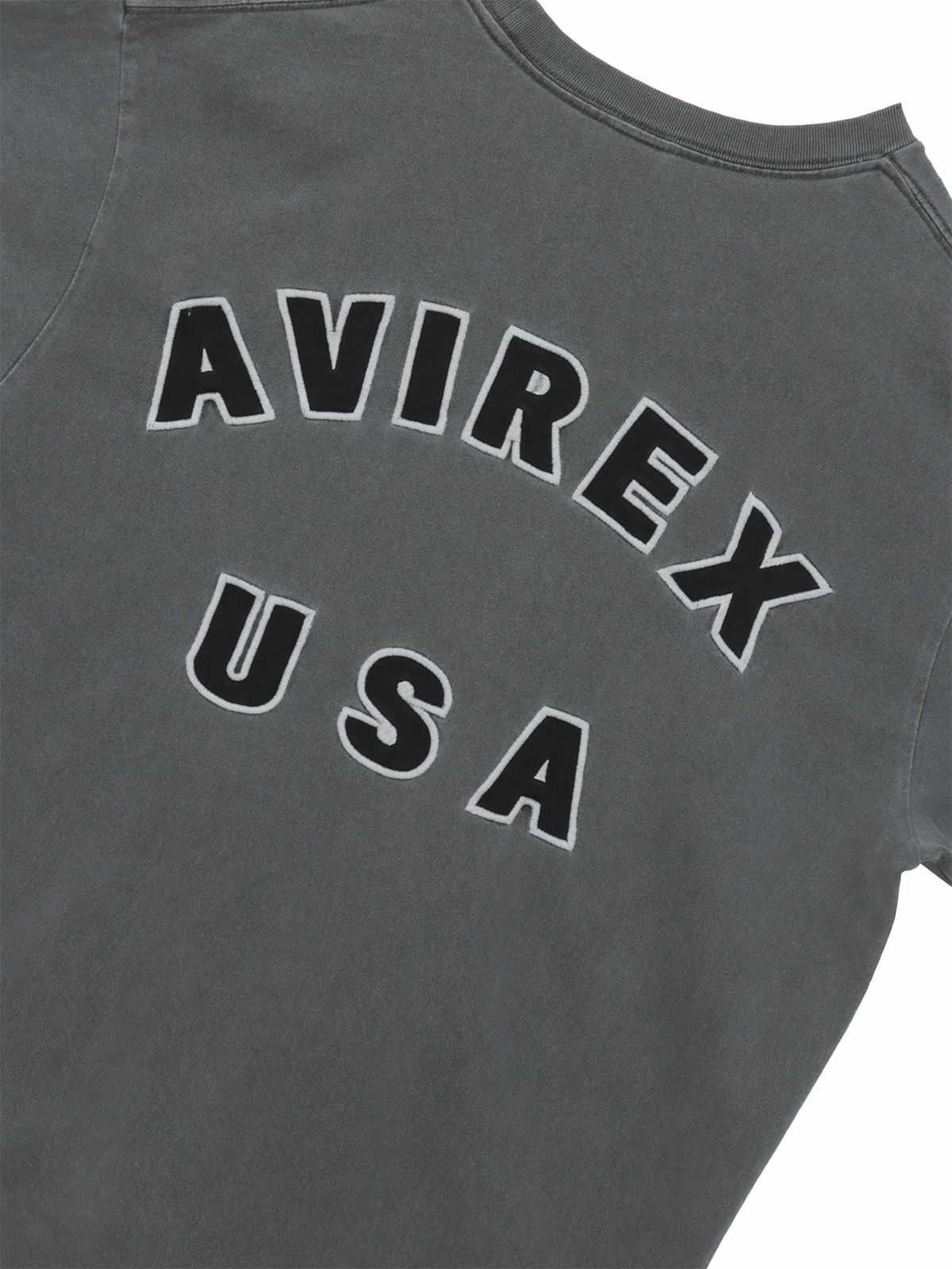 【AVIREX】EMBROIDERY LOGO T-SHIRT 〔LIMITED〕
