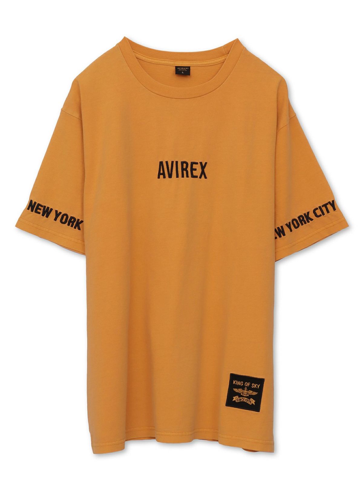 【AVIREX】EMBROIDERY LOGO T-SHIRT 〔LIMITED〕