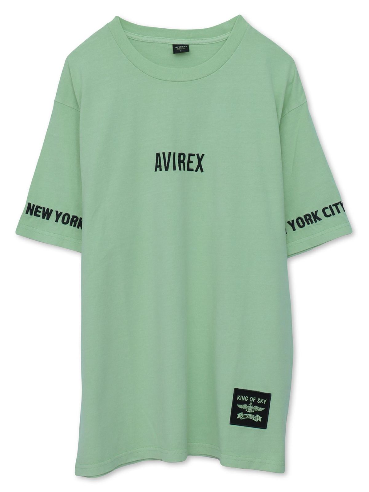 【AVIREX】EMBROIDERY LOGO T-SHIRT 〔LIMITED〕