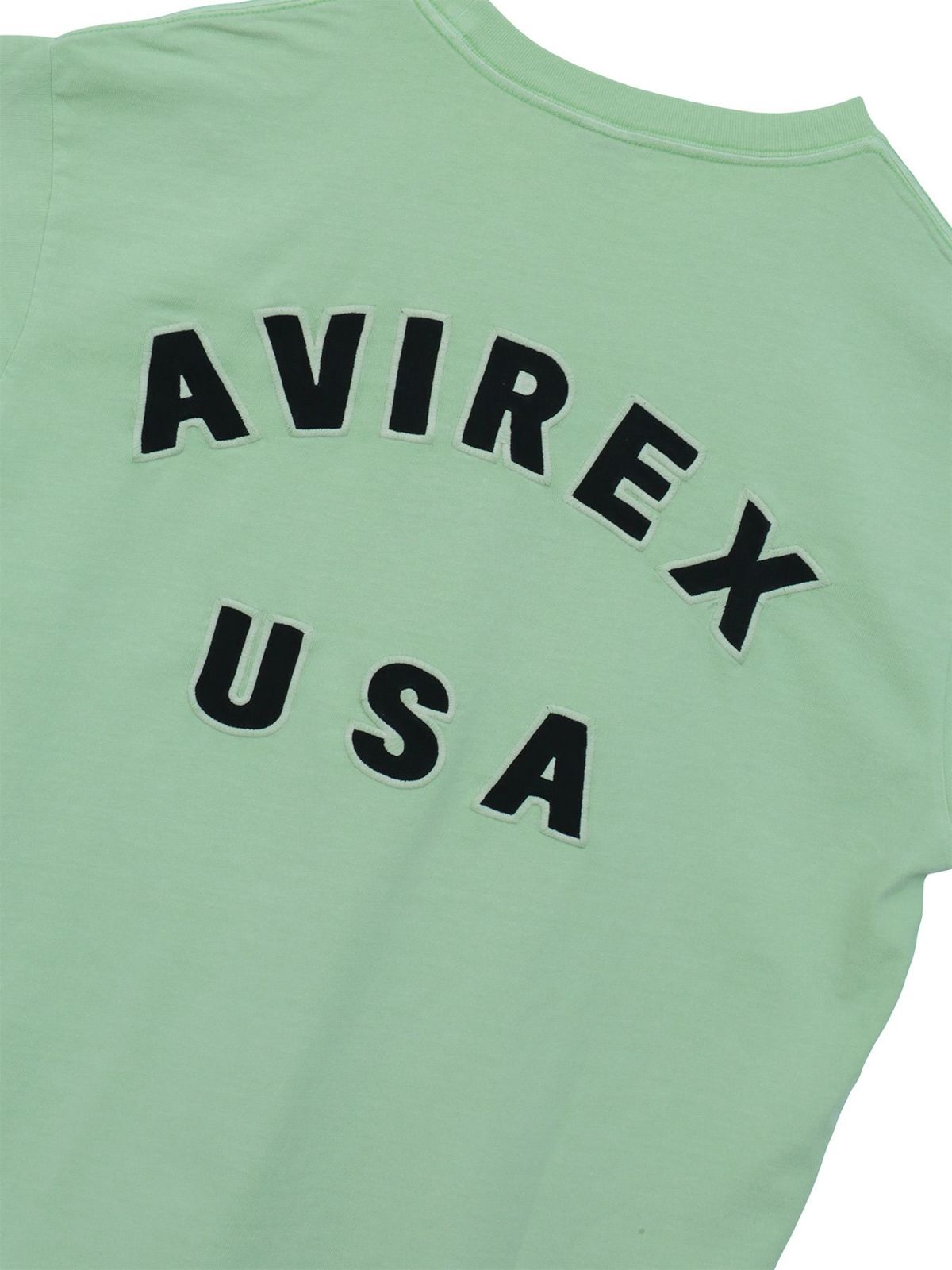 【AVIREX】EMBROIDERY LOGO T-SHIRT 〔LIMITED〕
