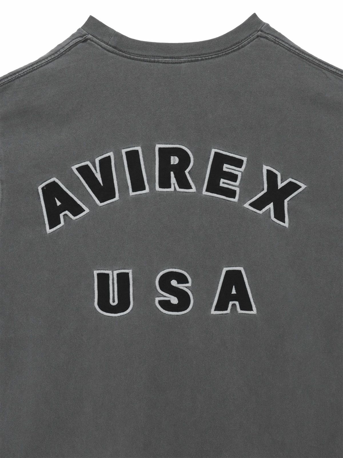 【AVIREX】EMBROIDERY LOGO T-SHIRT 〔LIMITED〕