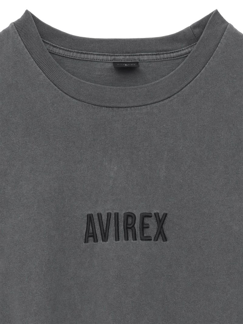 【AVIREX】EMBROIDERY LOGO T-SHIRT 〔LIMITED〕