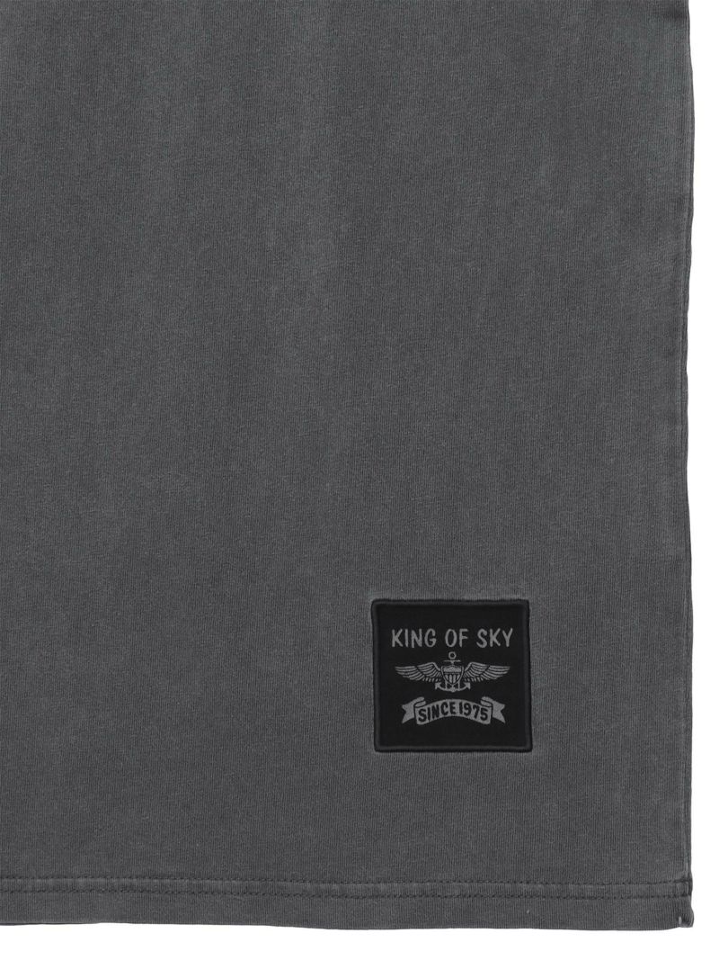 【AVIREX】EMBROIDERY LOGO T-SHIRT 〔LIMITED〕