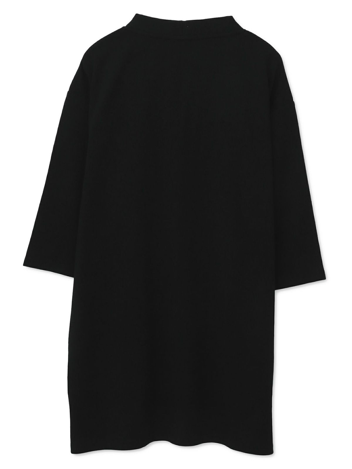 【雅結】蓮流水刺繍 6分袖カーディガン×ポケットTシャツ アンサンブル