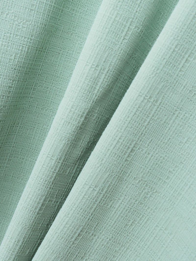 【雅結】蓮流水刺繍 6分袖カーディガン×ポケットTシャツ アンサンブル