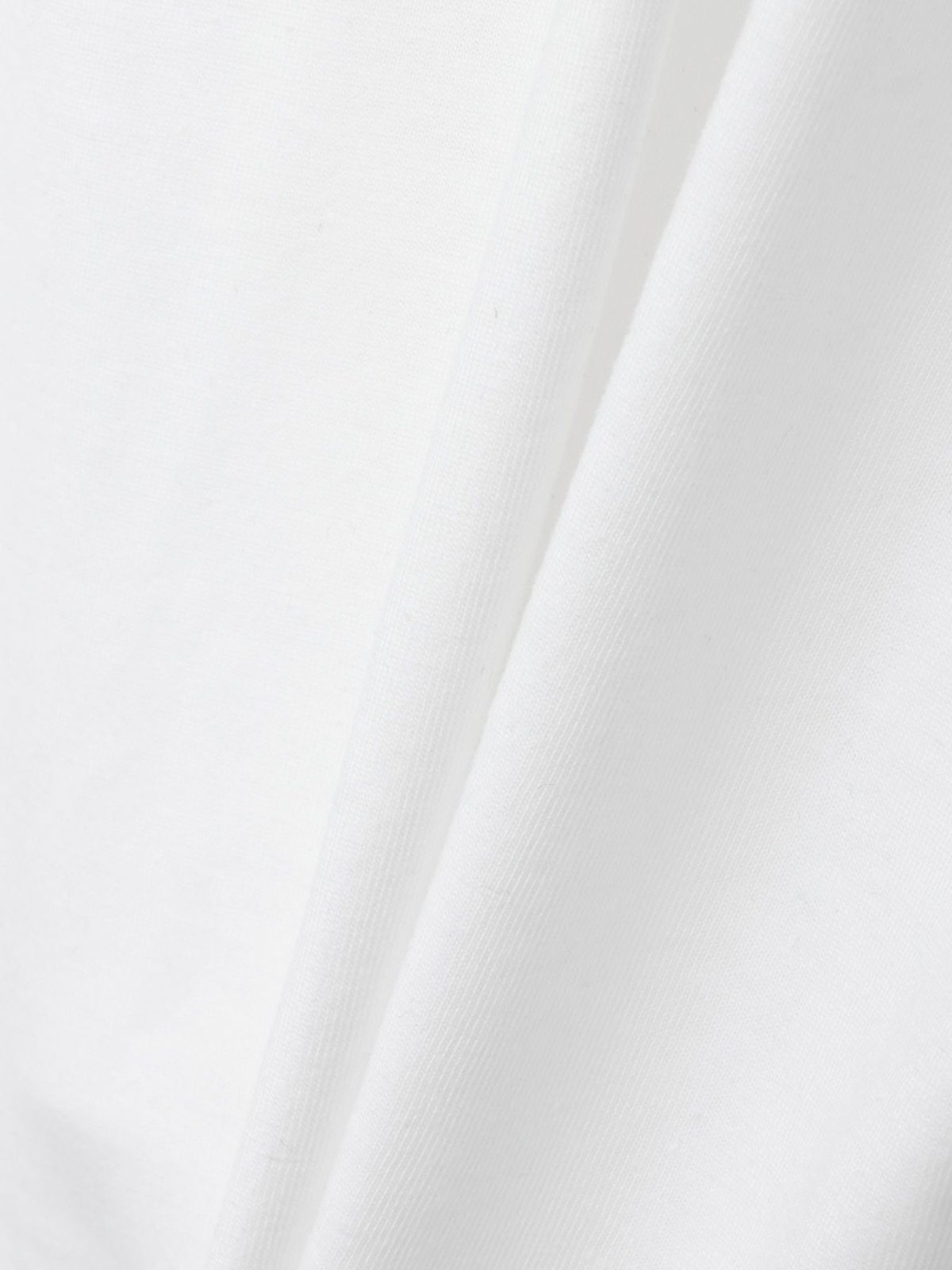 【雅結】蓮流水刺繍 6分袖カーディガン×ポケットTシャツ アンサンブル