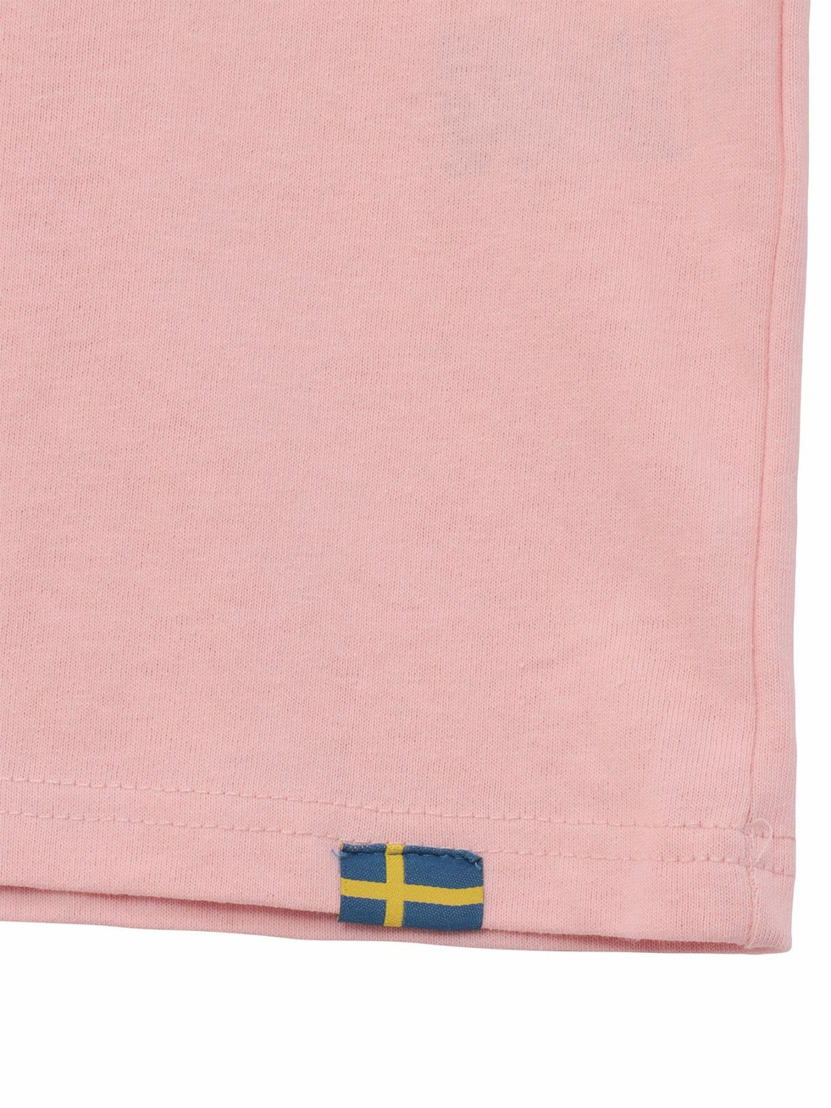 【moz】エルク ワンポイントサガラ刺繍入りTシャツ〔別注〕