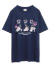【NECOBUCHI-SAN】“ほう・れん・そう”プリント天竺Tシャツ