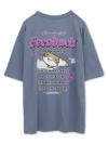 【NECOBUCHI-SAN】猫渕さんサガラ刺繍BIGシルエットTシャツ