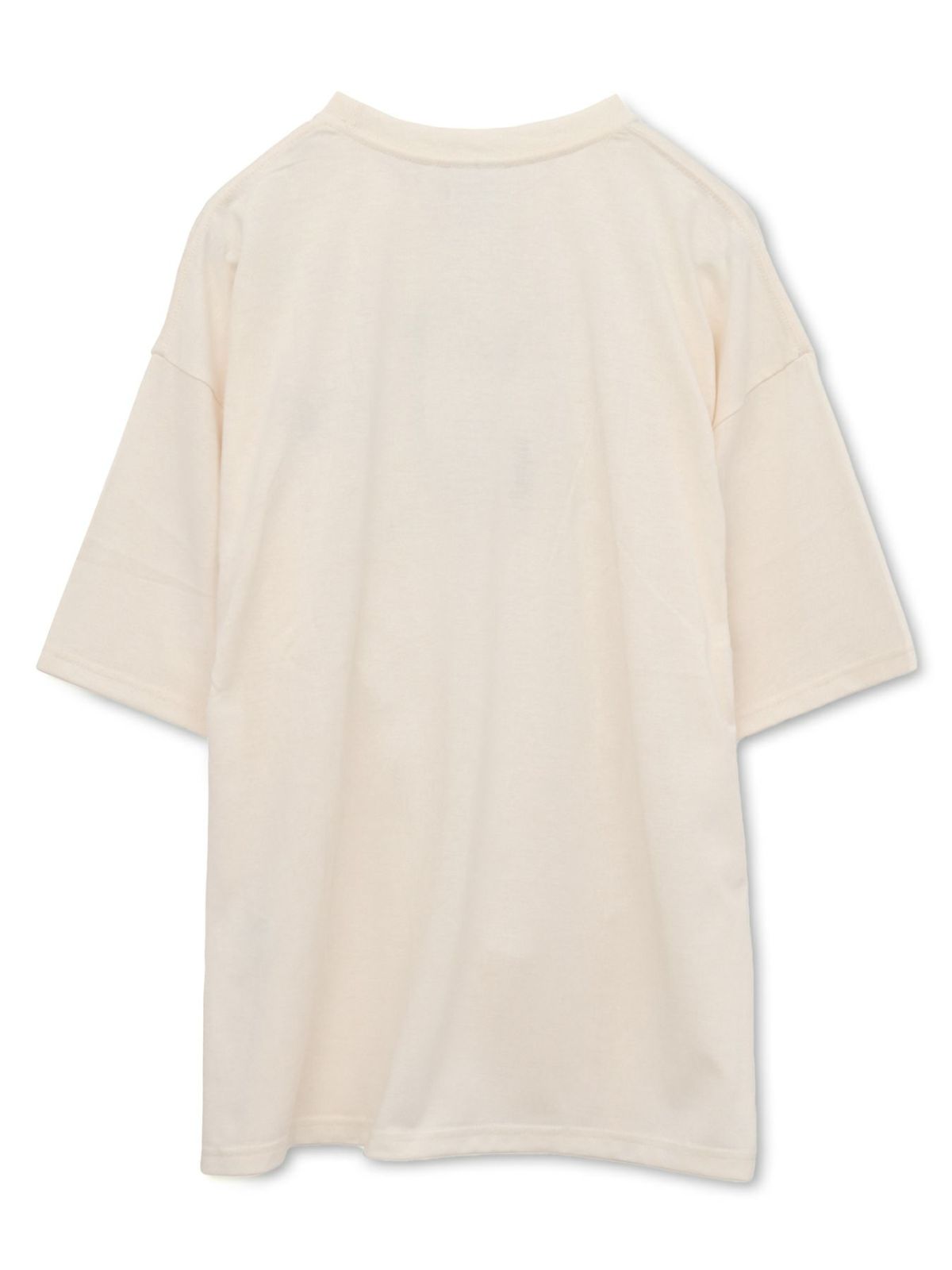 【NECOBUCHI-SAN】猫渕さん総刺繍BIGシルエット ポケット付きTシャツ