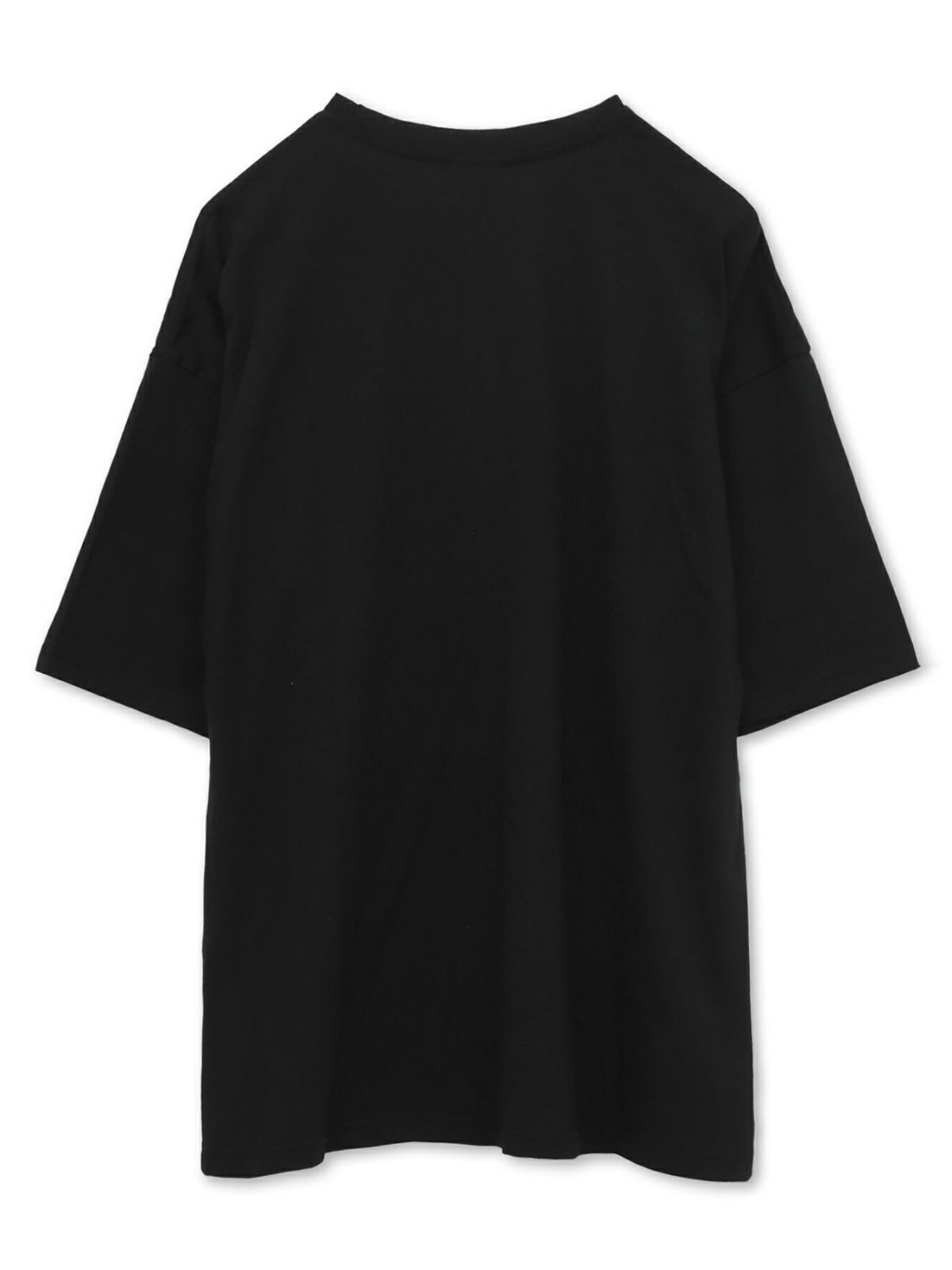 【NECOBUCHI-SAN】猫渕さん総刺繍BIGシルエット ポケット付きTシャツ