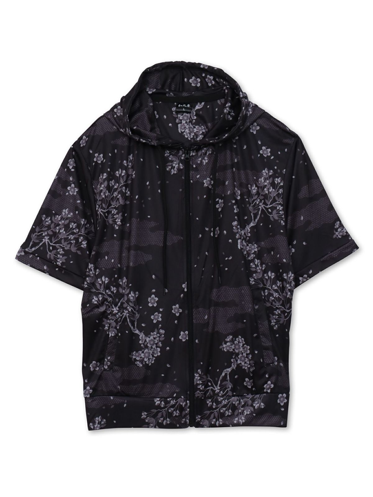 【和風景】和柄総柄 接触冷感素材セットアップ