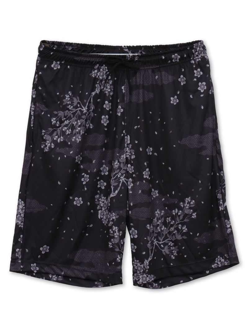 【和風景】和柄総柄 接触冷感素材セットアップ