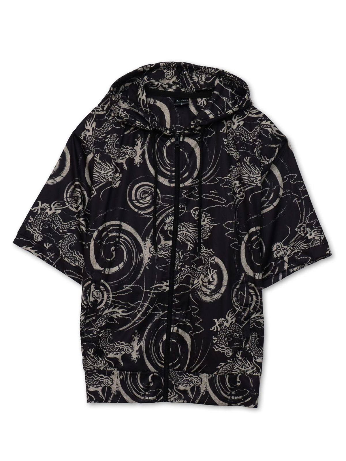 【和風景】和柄総柄 接触冷感素材セットアップ