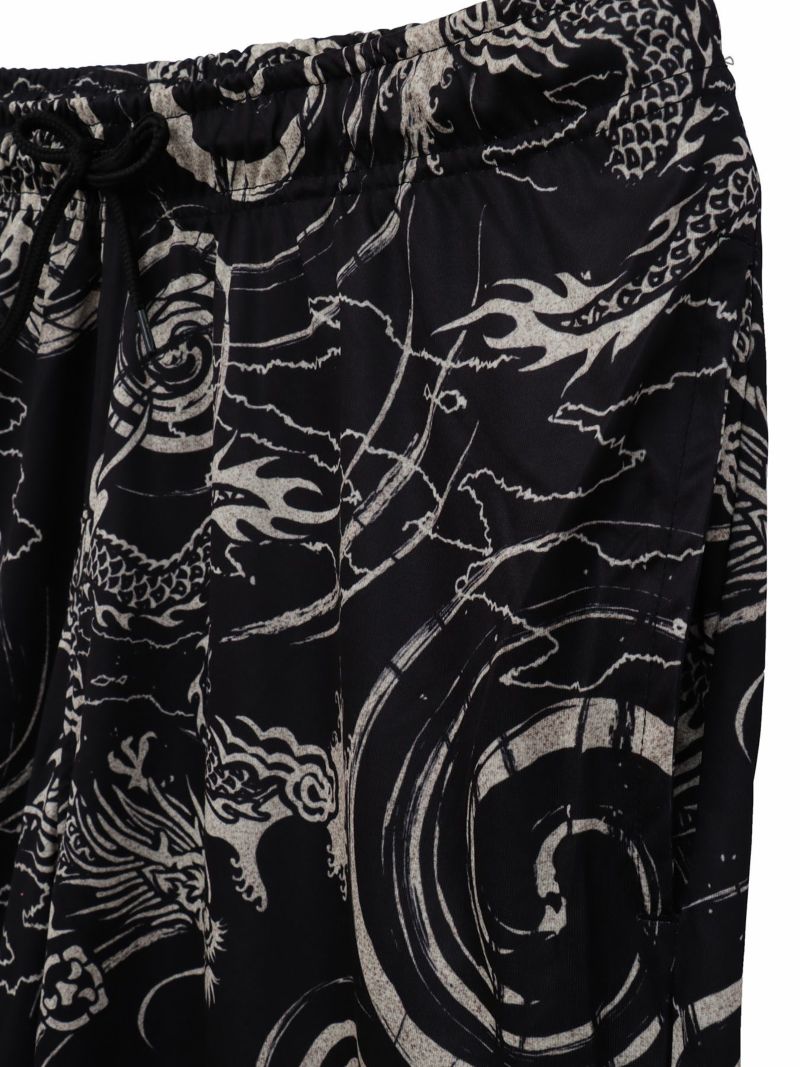 【和風景】和柄総柄 接触冷感素材セットアップ