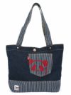 【PANDIESTA JAPAN】熊猫謹製 刺繍トートバッグ