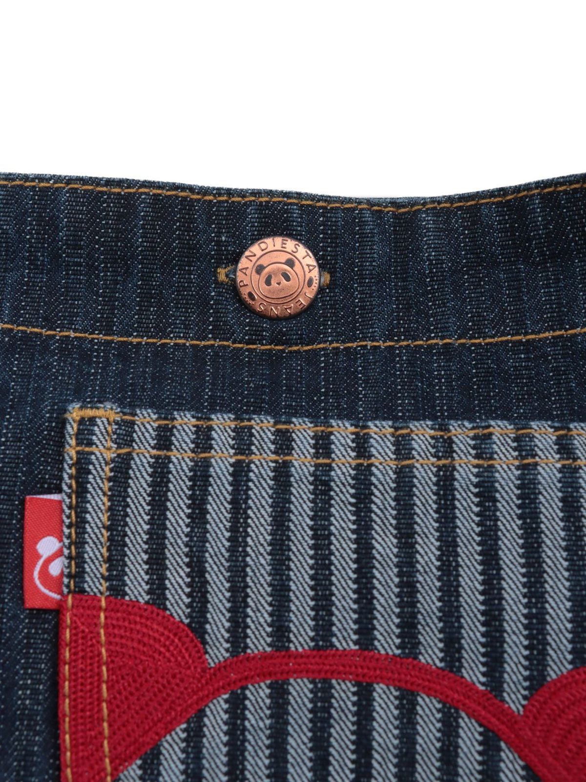 【PANDIESTA JAPAN】熊猫謹製 刺繍トートバッグ