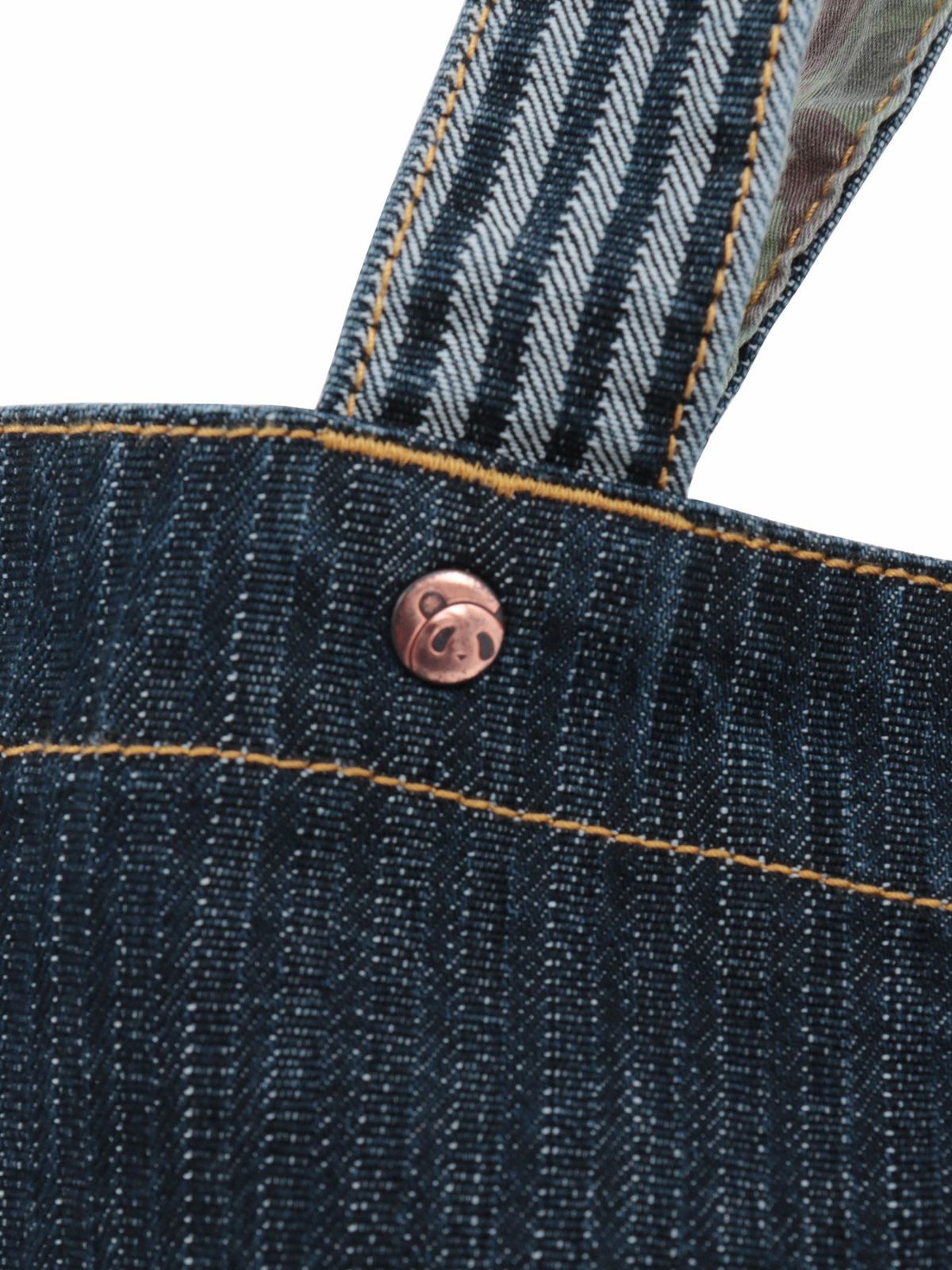 【PANDIESTA JAPAN】熊猫謹製 刺繍トートバッグ