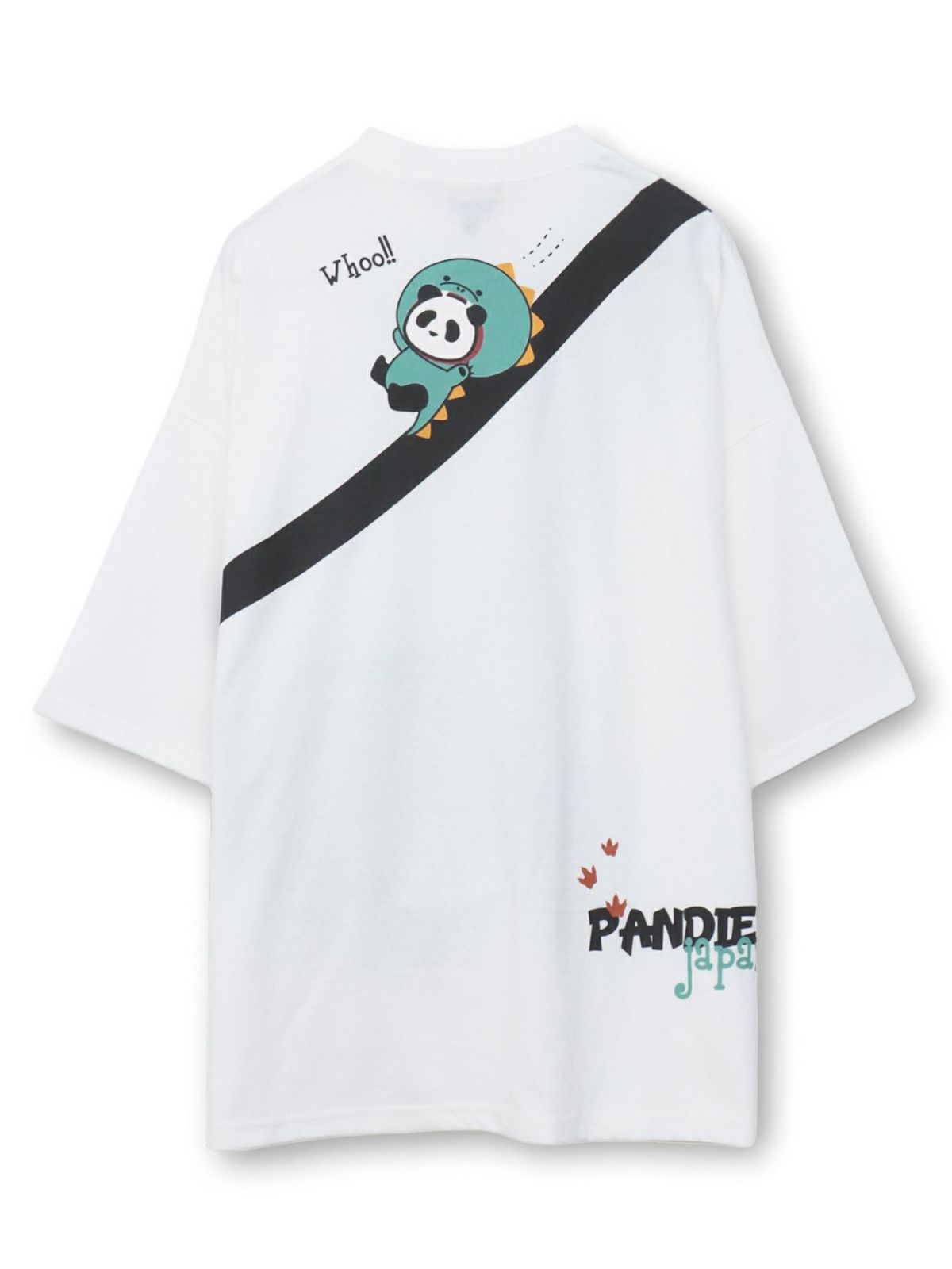 【PANDIESTA JAPAN】“ダイナソーパンダ”バッグ付きBIGTシャツ