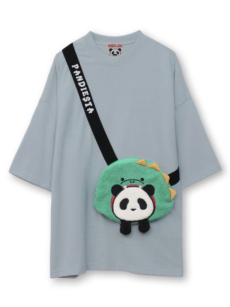 【PANDIESTA JAPAN】“ダイナソーパンダ”バッグ付きBIGTシャツ