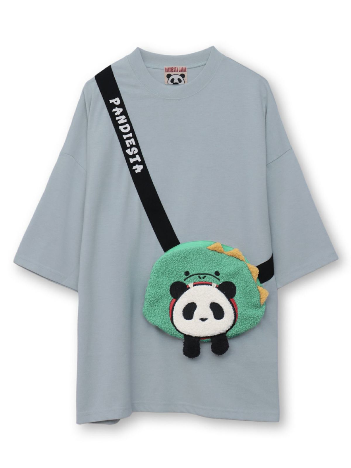 【PANDIESTA JAPAN】“ダイナソーパンダ”バッグ付きBIGTシャツ