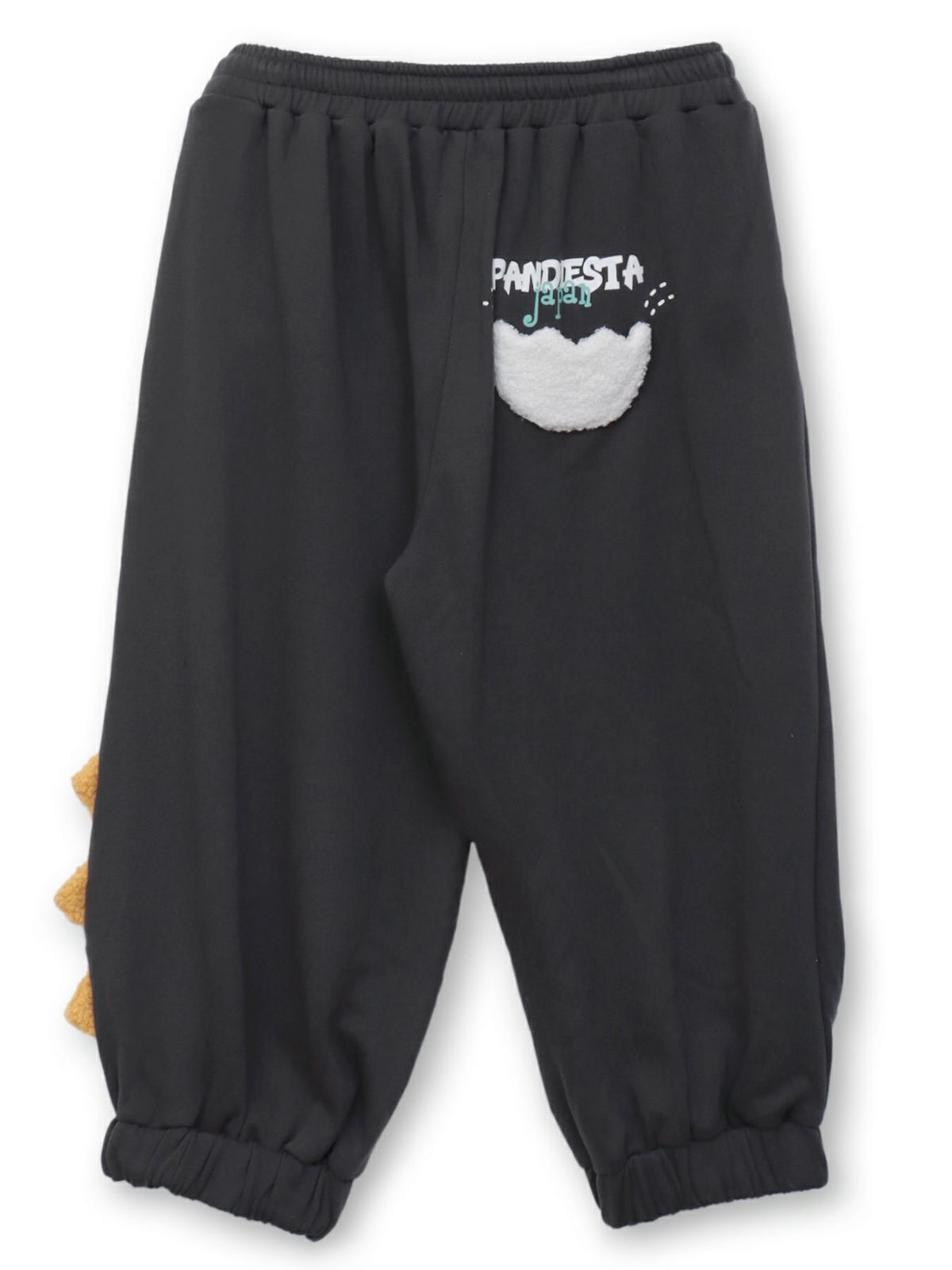 【PANDIESTA JAPAN】“ダイナソーパンダ”スウェット素材クロップドパンツ