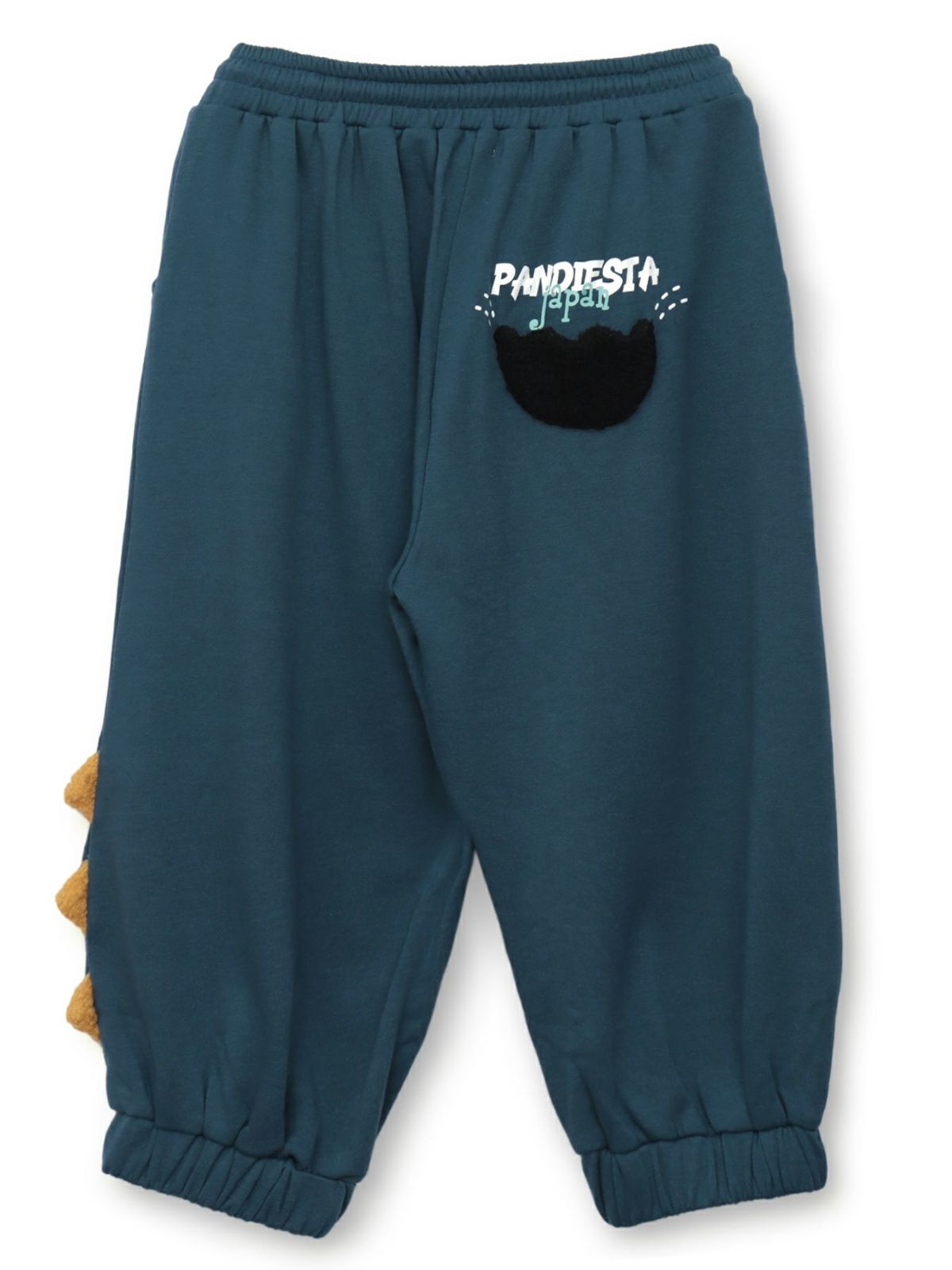 【PANDIESTA JAPAN】“ダイナソーパンダ”スウェット素材クロップドパンツ