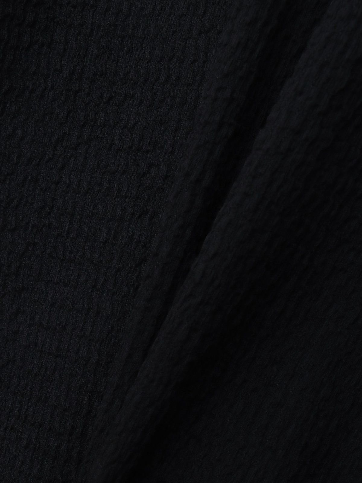 【雅結】桜刺繍 楊柳生地VネックTシャツ