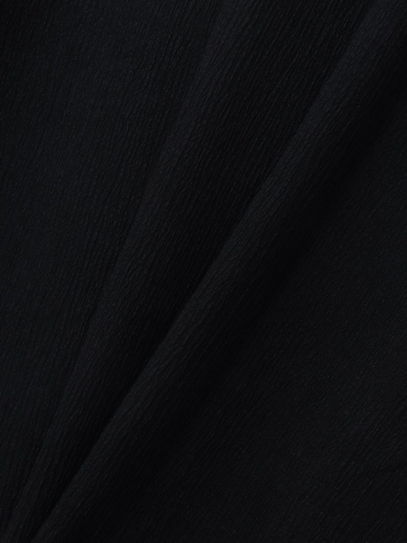 【雅結】和生地遣いY字ヘンリーネックTシャツ