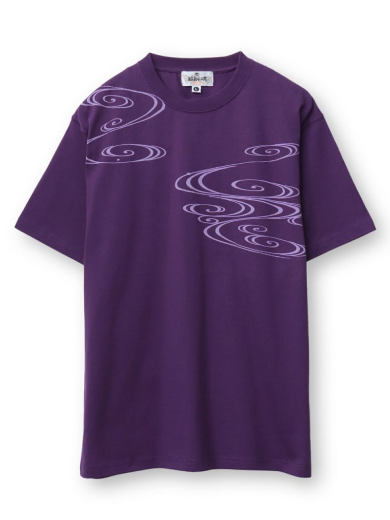 【絡繰魂】“夜桜金魚”刺繍入りTシャツ